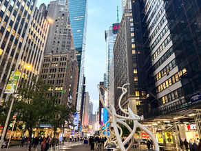 New York City buildings in the downtown area