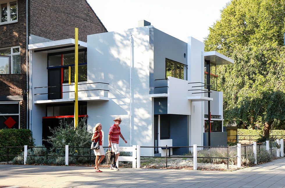 Photo: Rietveld Schröder House © Maria Gonzalez, wikimedia commons