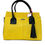 Miniatura: Bolsa Amarilla de piel 100%