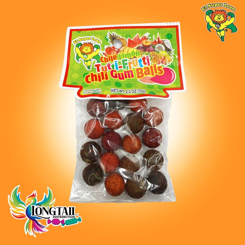 Tutti-Frutti Chili Gum Balls