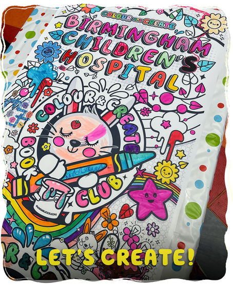 Create Club Brings Colour & Joy to Birmingham Children’s Hospital