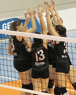 Volleyball Huddle