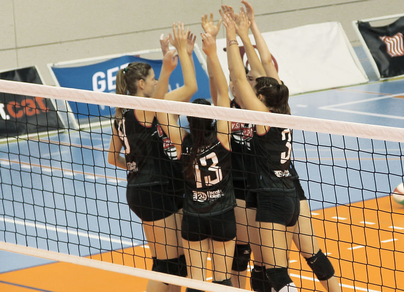 Volleyball Huddle