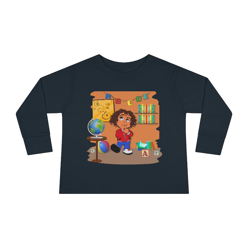 Thumbnail: Scrizzie School - Toddler Long Sleeve Tee