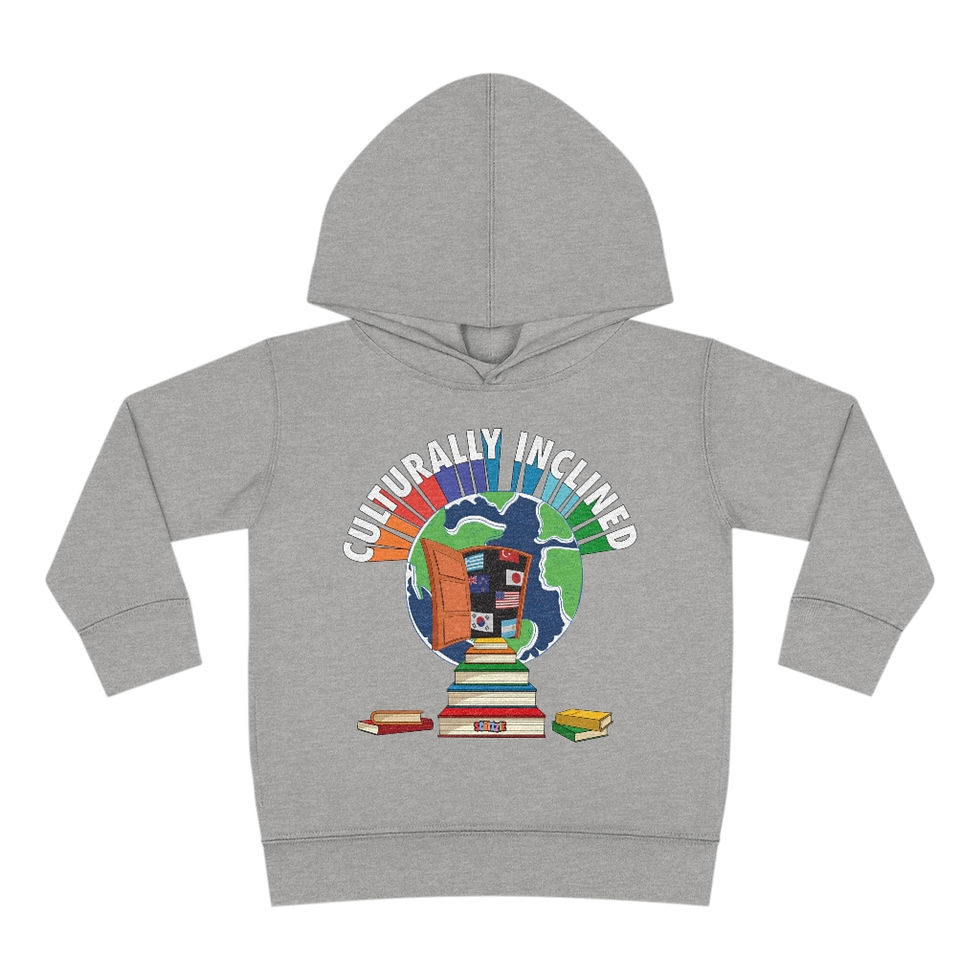 Thumbnail: Culturally Inclined- Toddler Pullover Fleece Hoodie