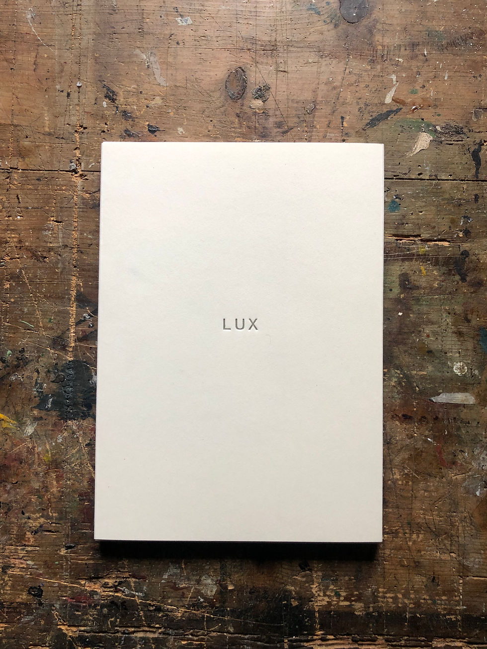 LUX - le livre
