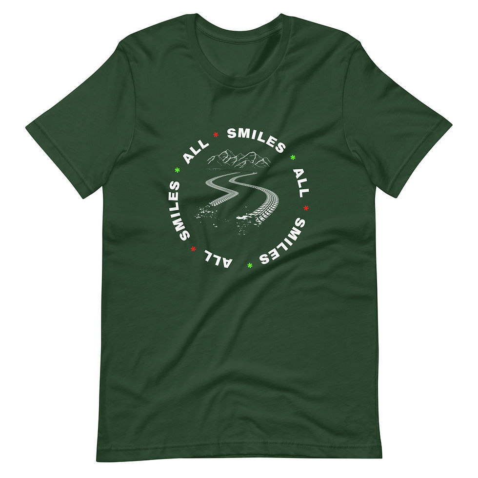 Thumbnail: All Smiles T-shirt  (B) Tire Treads