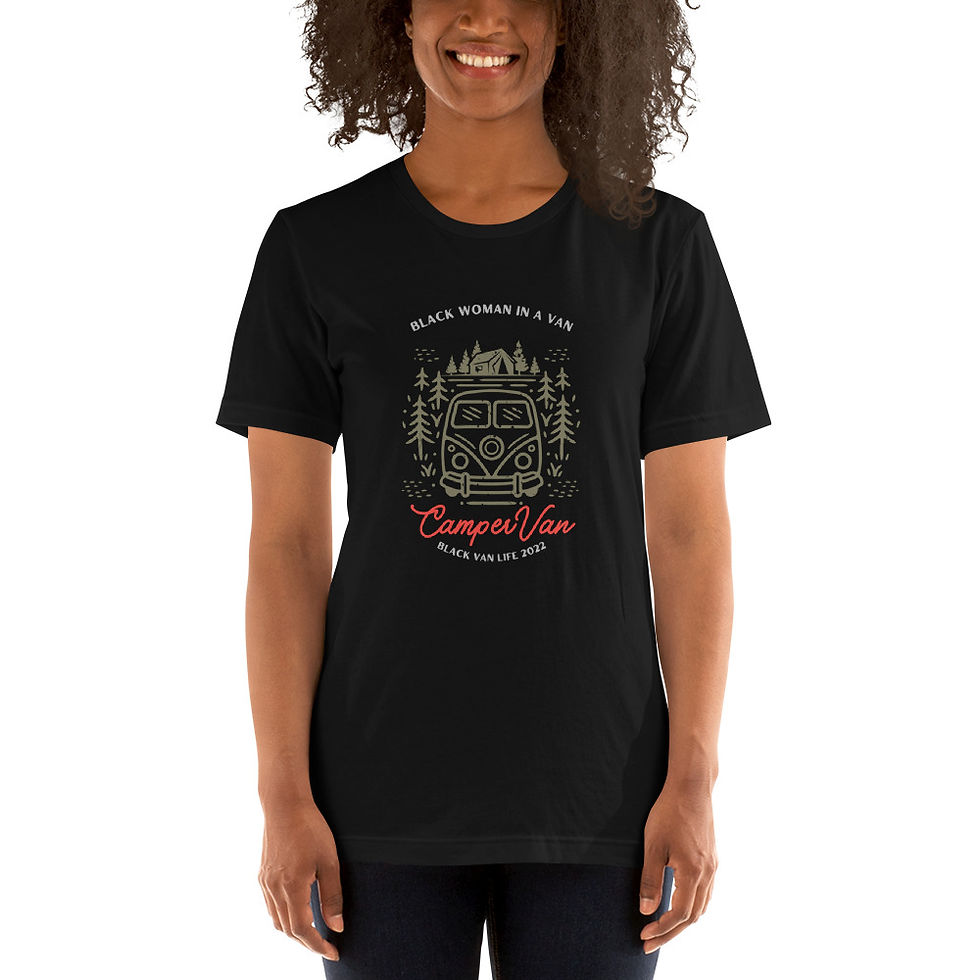 Thumbnail: Black Woman In A Van T-shirt