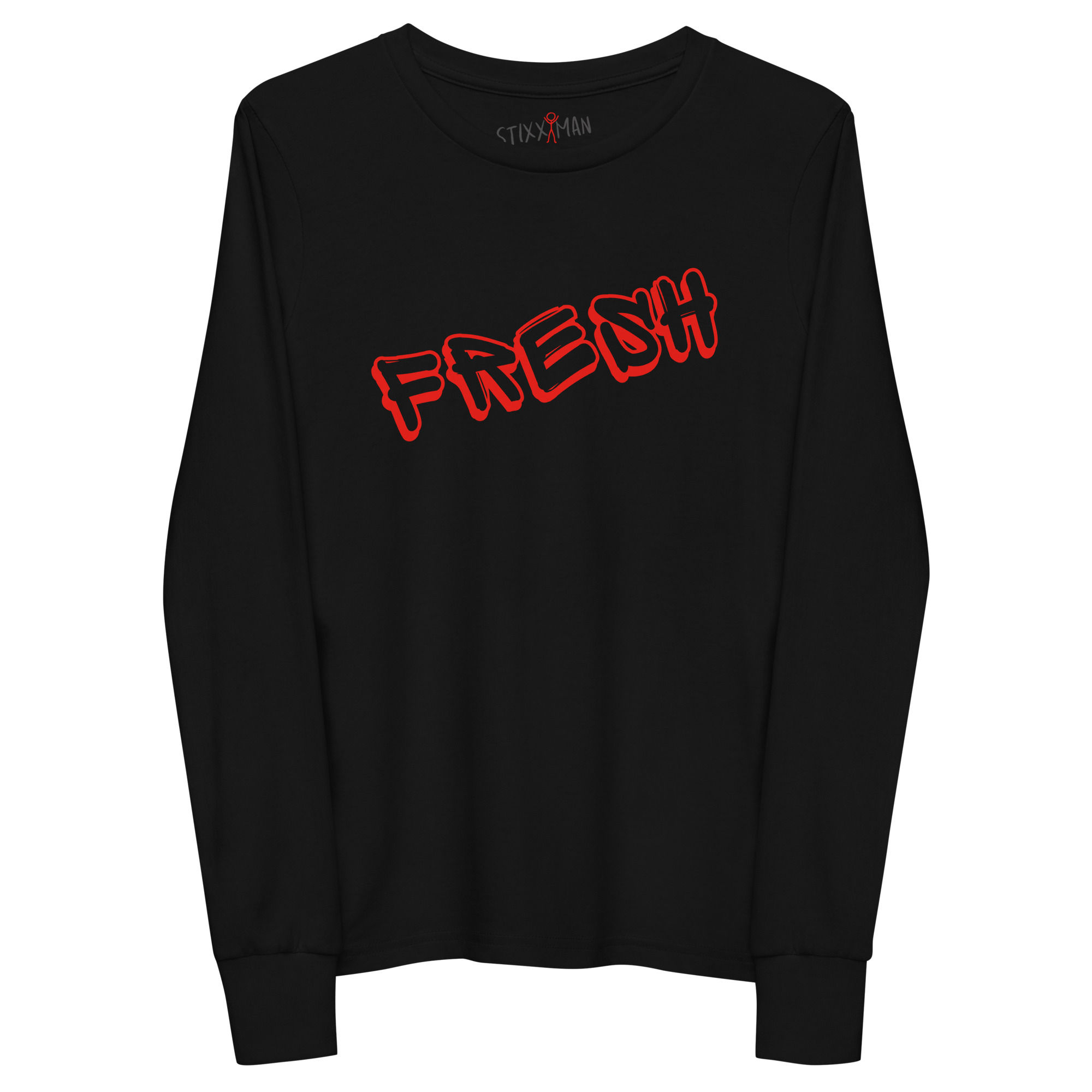 Red Fresh Youth long sleeve tee