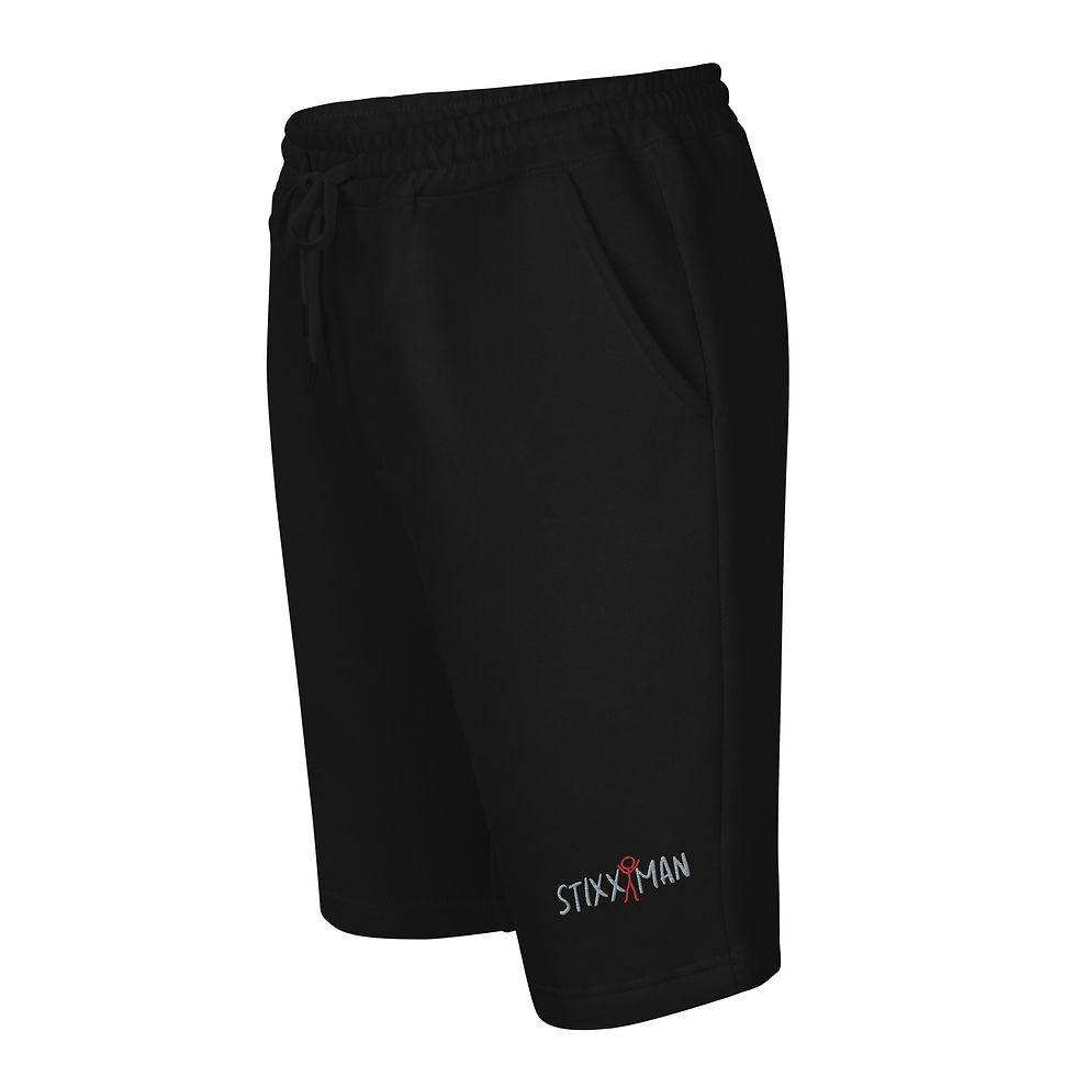 Thumbnail: Stixx Man Men's fleece shorts