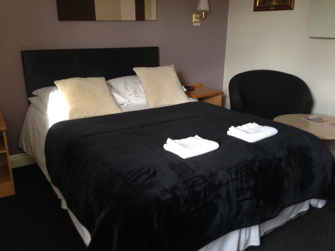 An en-suite room at The Prince Consort