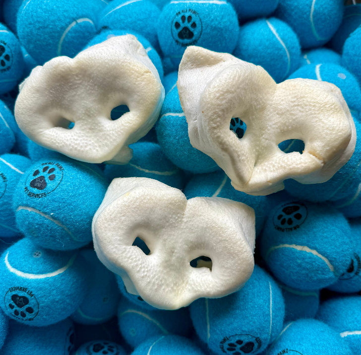 Puffed Pig Snouts for Dogs | Air-Dried, High Protein, Low Odour Treats