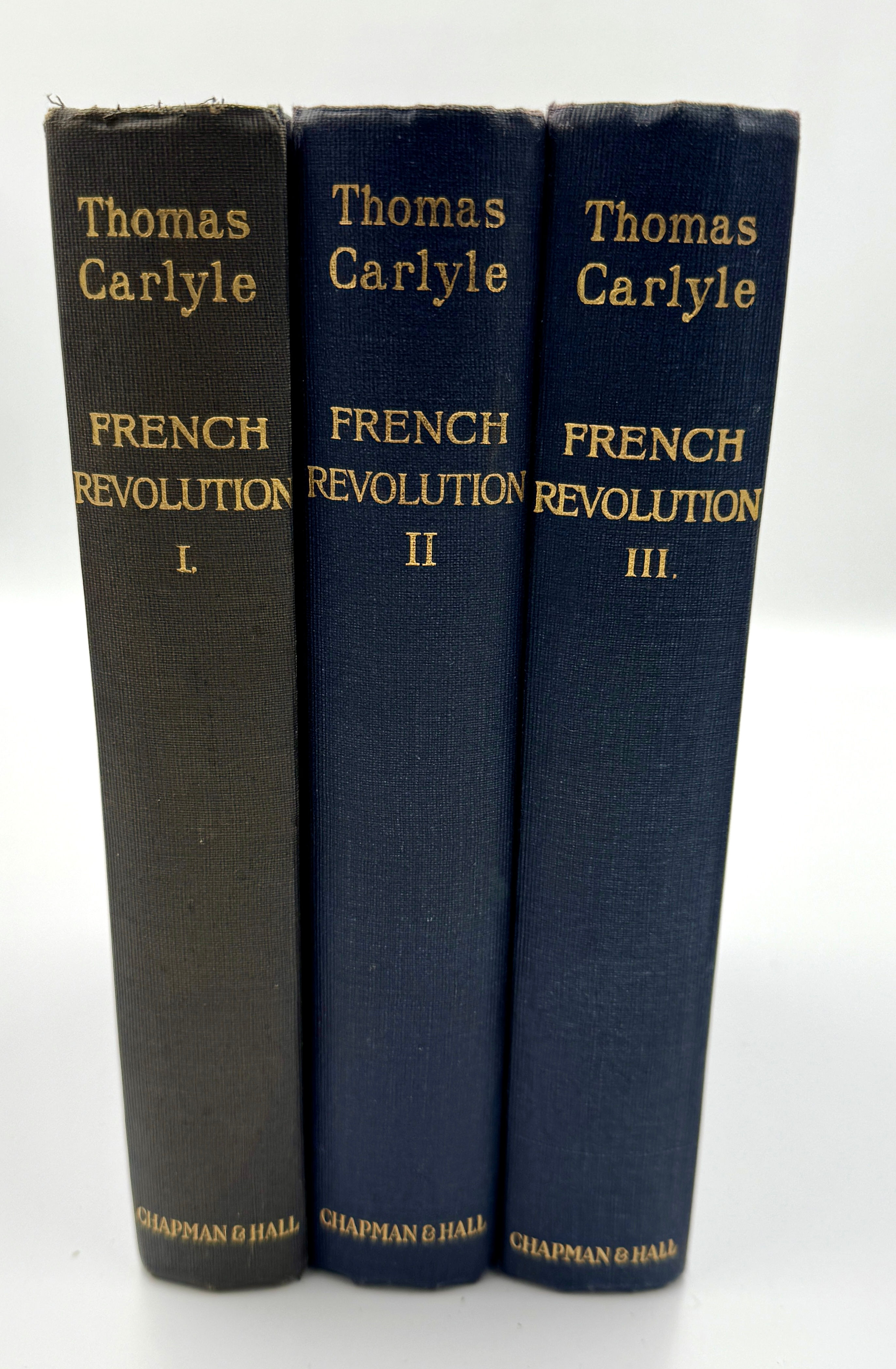 French Revolution Vols.I,II and III By Thomas Carlyle