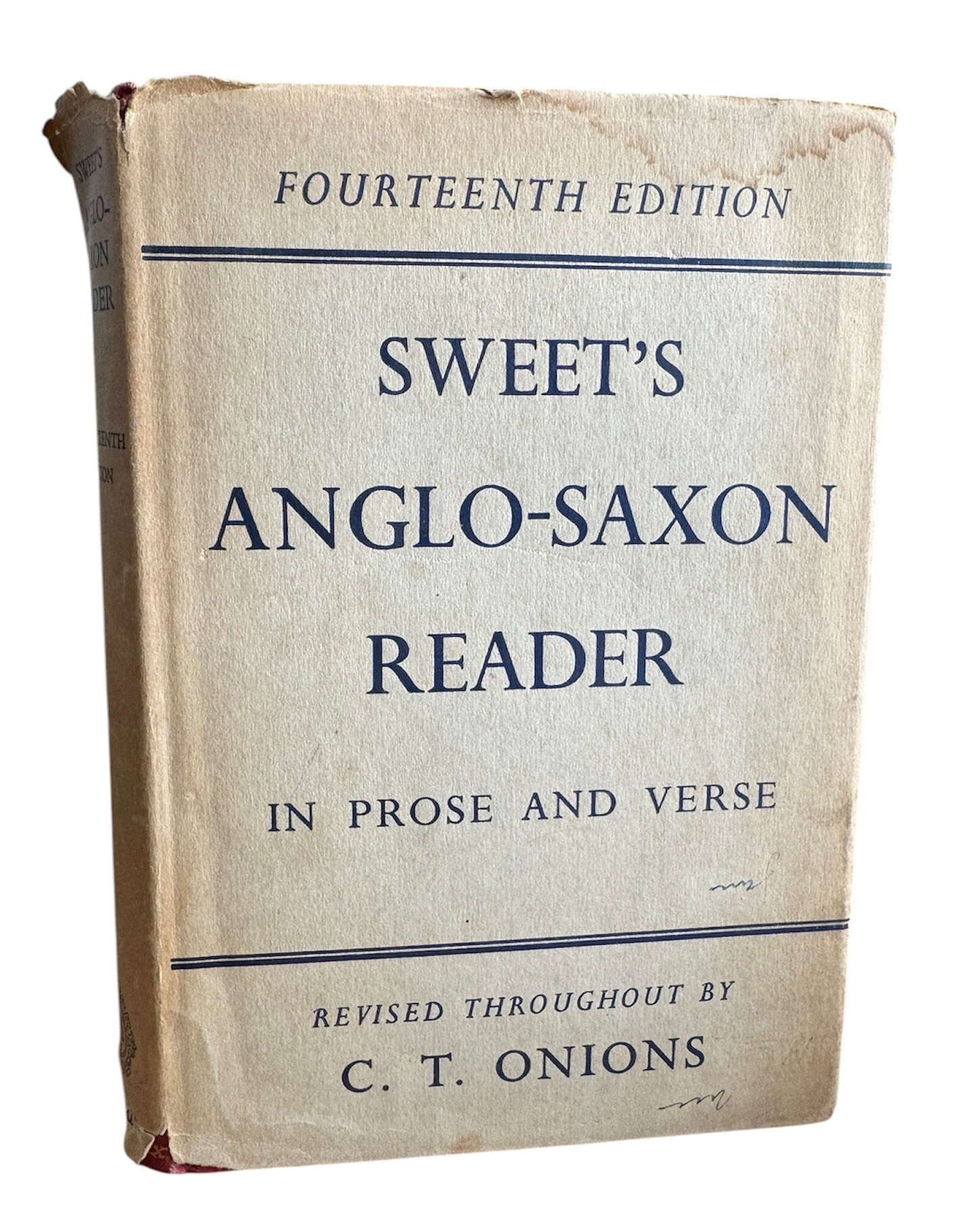 Sweet's Anglo-Saxon Reader in Prose and Verse By C.T.Onions
