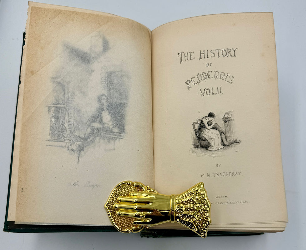 Thumbnail: The History of Pendennis Vol. I & Vol. II By W.M.Thackeray