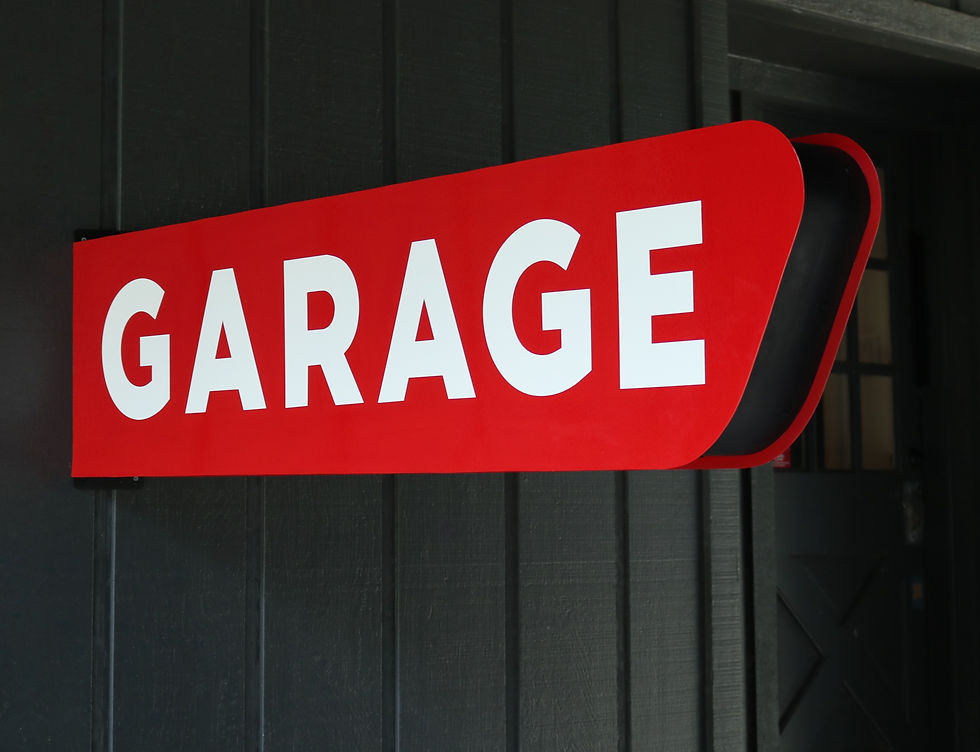 Thumbnail: GARAGE BLADE SIGN