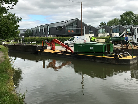 40ft Crane Boat