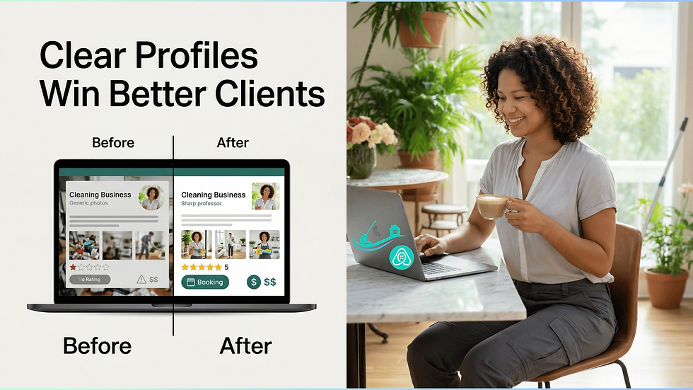House Cleaners: Fix Your Google Profile & Get More Bookings