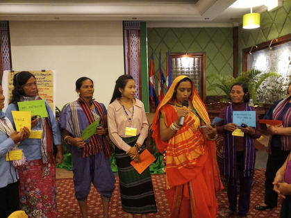 4th Regional skillshare workshop of the women in action on mining in asia