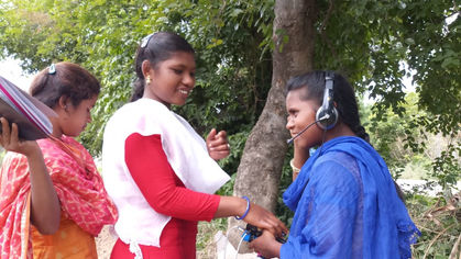 Community radio - Tribal Tech Team of Dallapalli