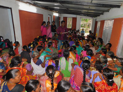 Widows gather for demanding property rights