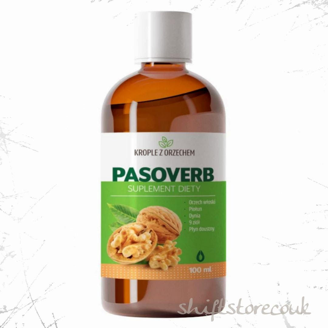 EkoToTu Pasoverb for digestion supplement with walnut 100ml parasite/intestinal