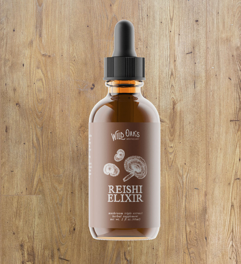 Wild Oak's Apothecary Reishi Elixir 60ml Immune Supplement