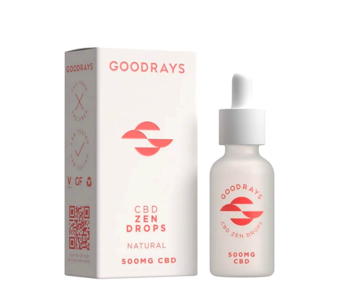 GOODRAYS CBD Zen Drops 1000mg - 30ml