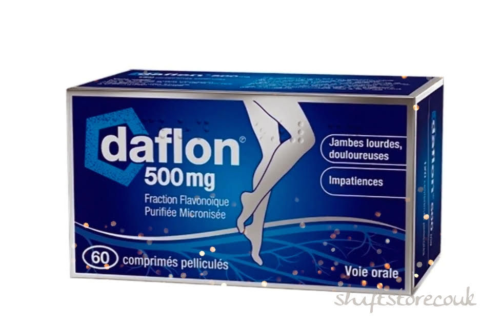 Daflon 500mg 60tablets Flavonoids Supplement