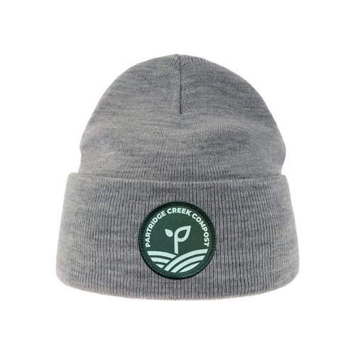 Sustainable Knit Beanie Grey