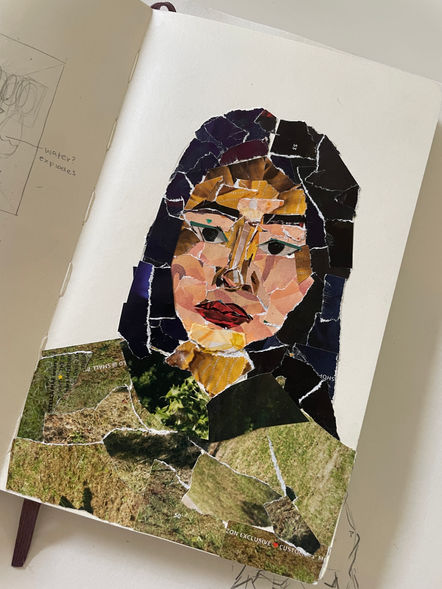 self collage