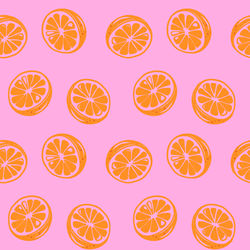 Orange slices pattern