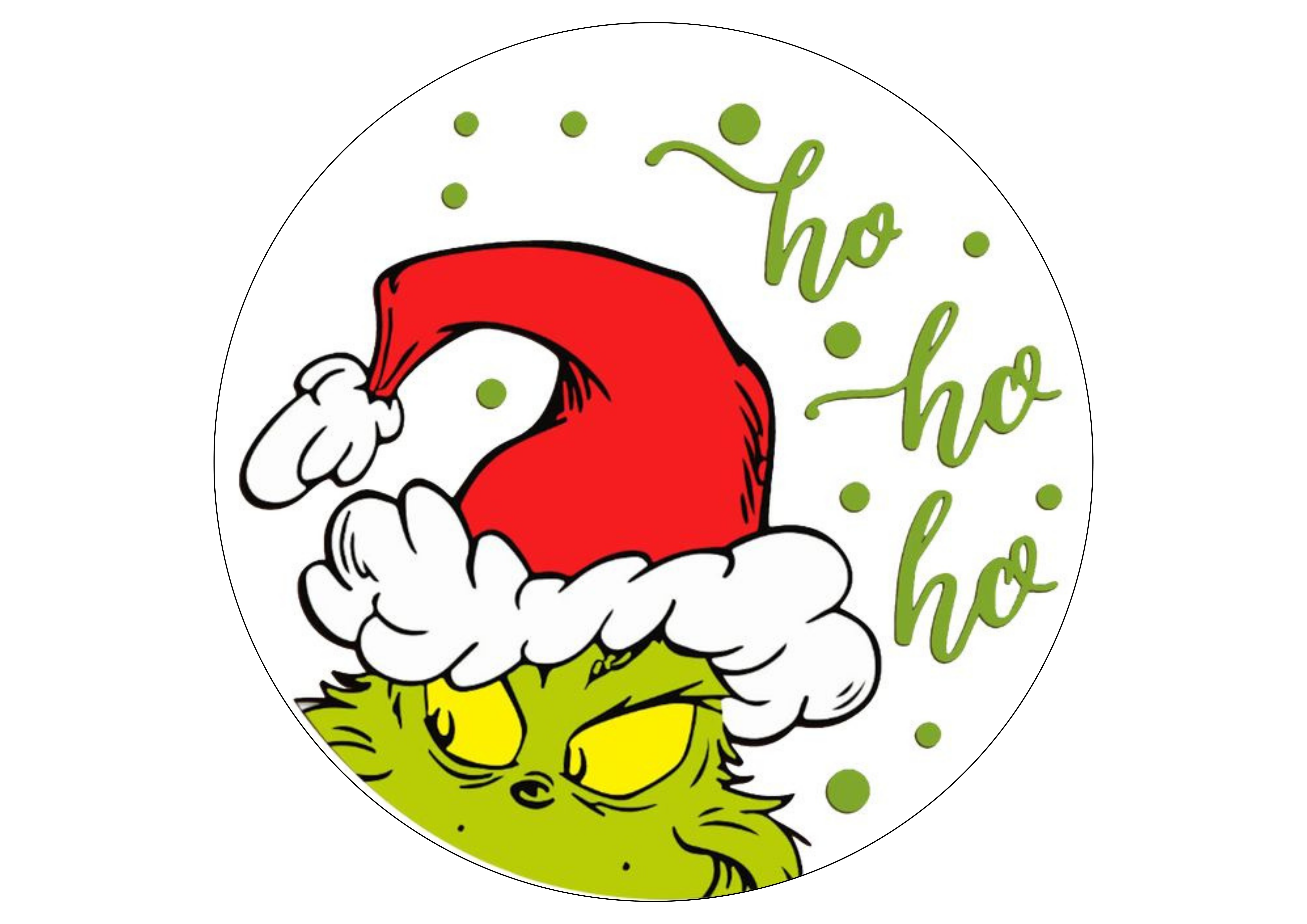 Kerst Eetbare Prints