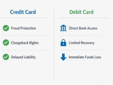Credit Cards vs Debit Cards Explained