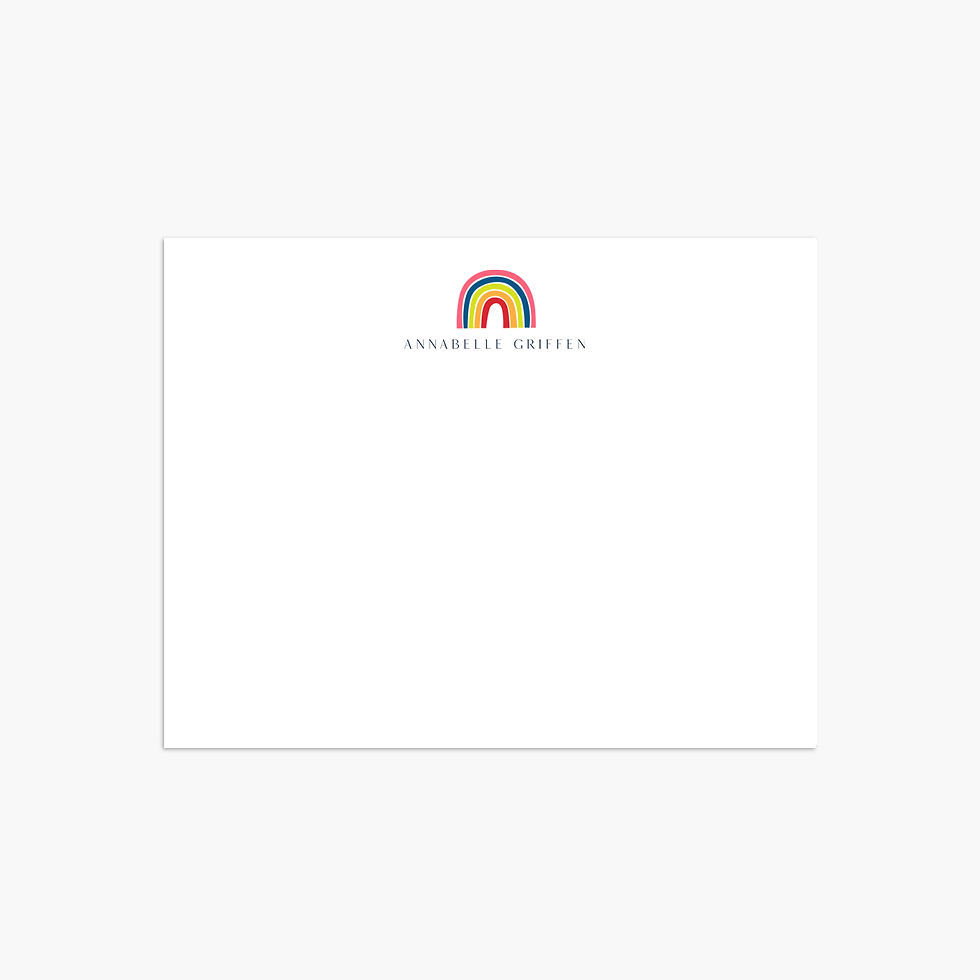 Thumbnail: Rainbow Notecards