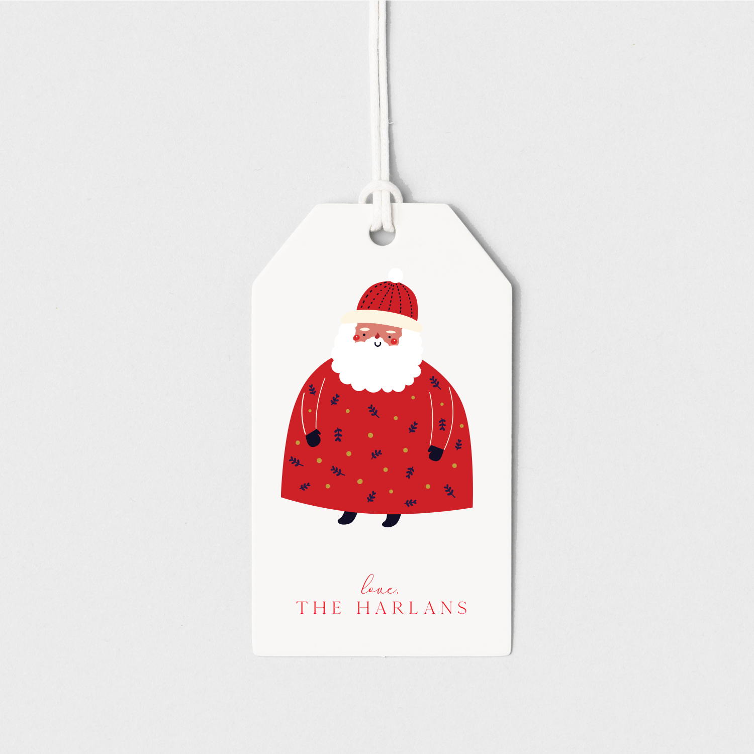 Santa Hangtag