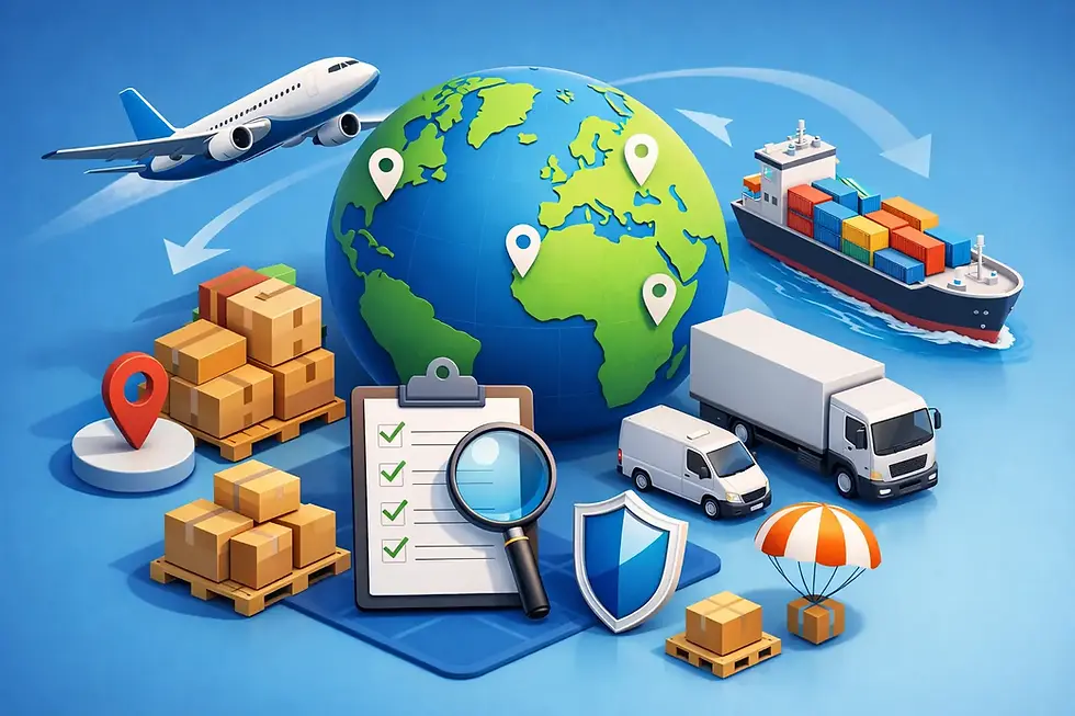 Internationale leveringsopties kiezen met zekerheid