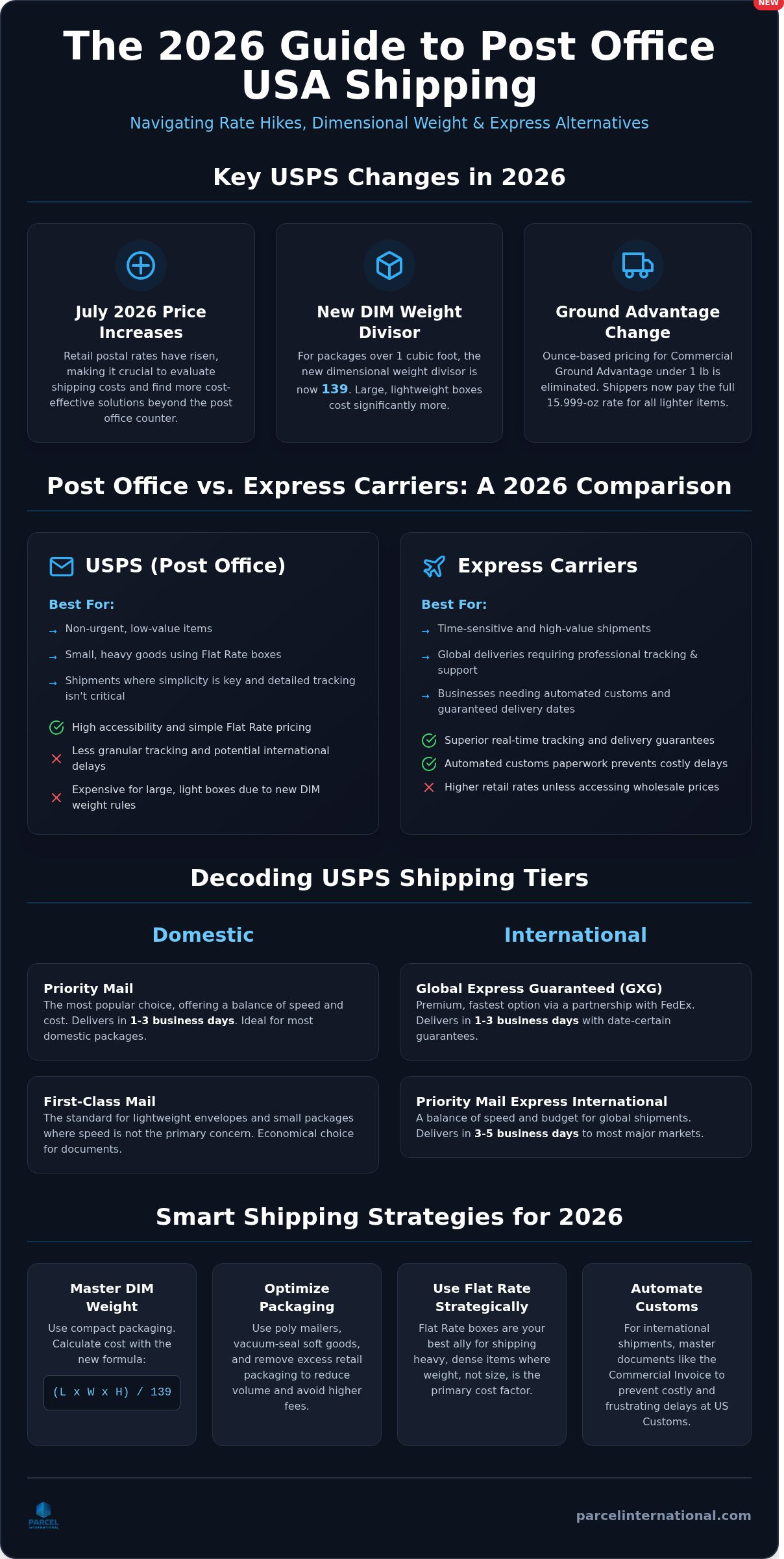Post office usa shipping