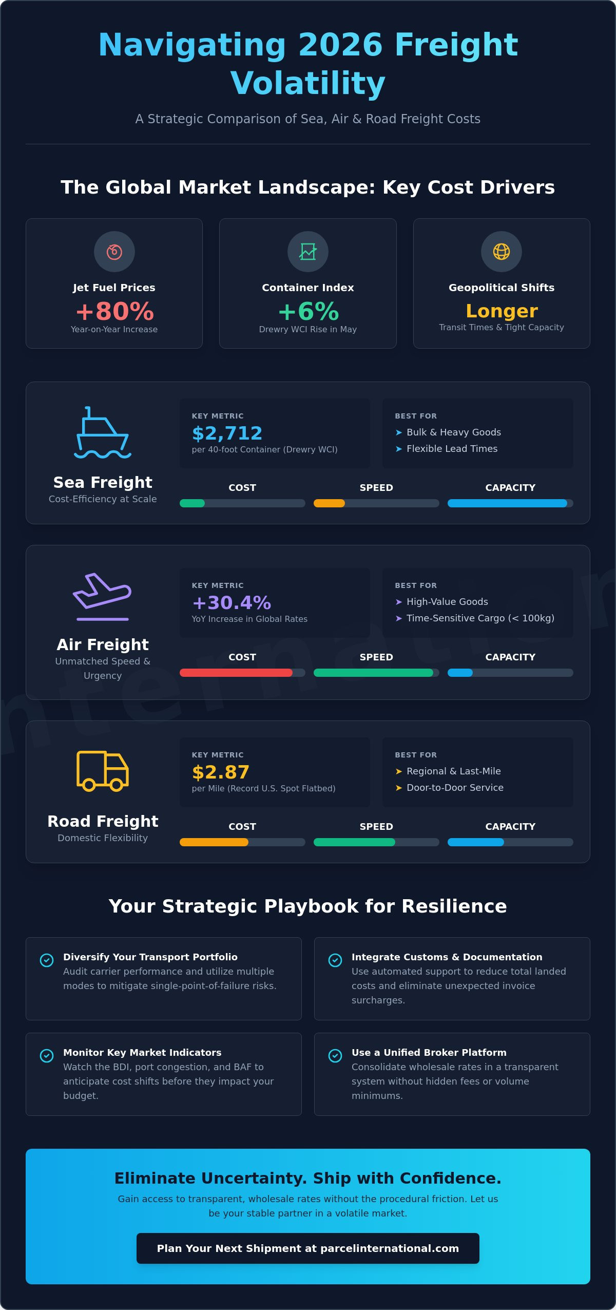 Freight rates news