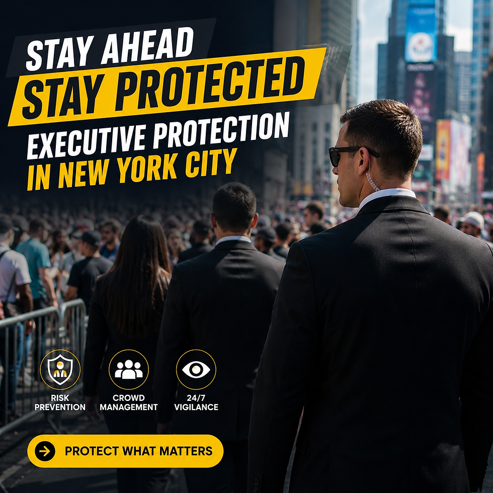 executive protection new york city