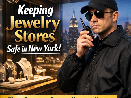 What Do Jewelry Stores Expect from Security Guard Services in New York?