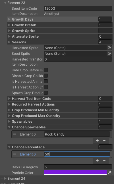 Crop System Unity image