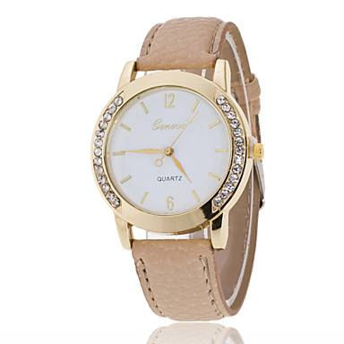 Thumbnail: Geneva Leather Wrist Belt Watch