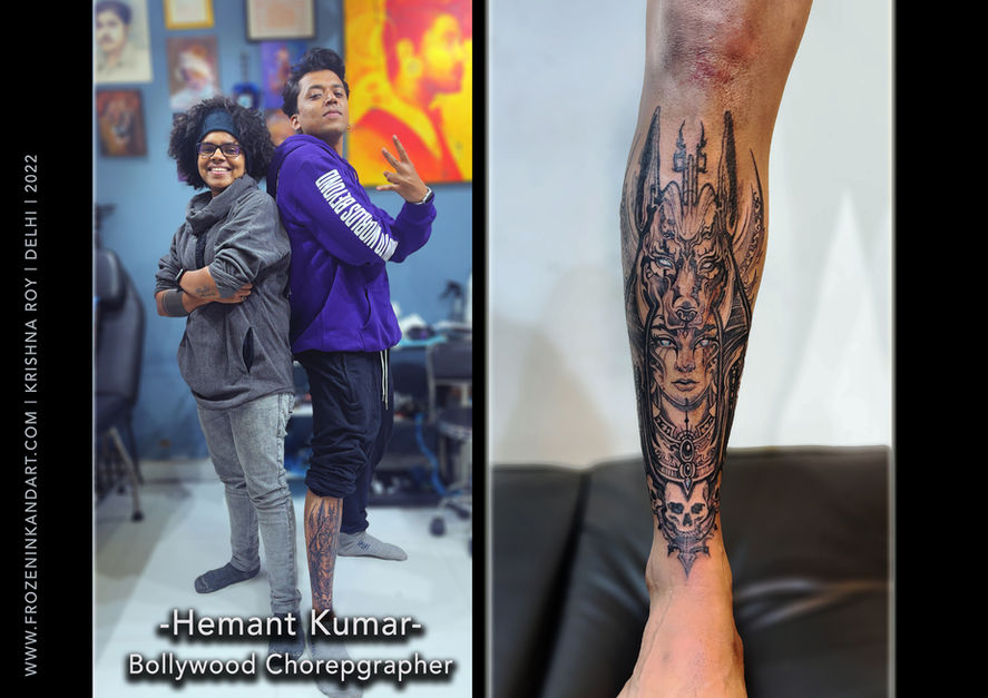 Hemant Kumar Tattoo by Krishna Roy Frozen Ink And Art Toronto Tattoo Studio