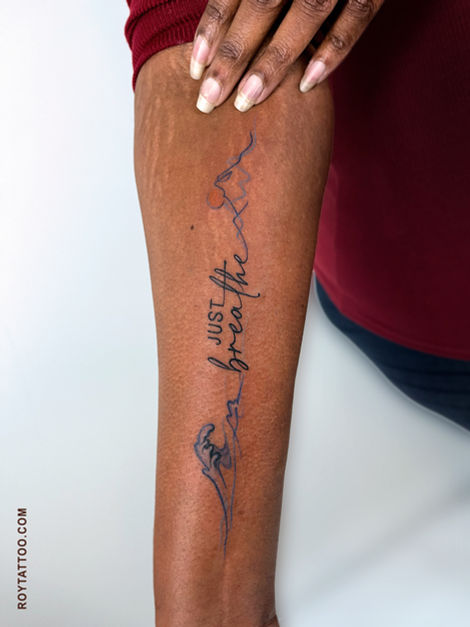 Fine line nature theme tattoo by Sushmita Roy, tattoo artist in Halifax, Nova Scotia, Atlantic Province, East Coast Canada Maritimes , Nova Scotia – delicate, organic, and meaningful ink design.
