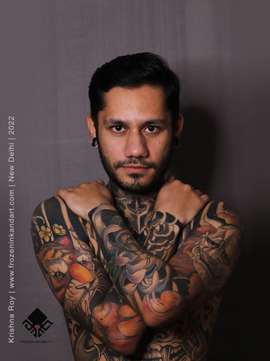 Krishna Roy Toronto tattoo studio frozen ink and art