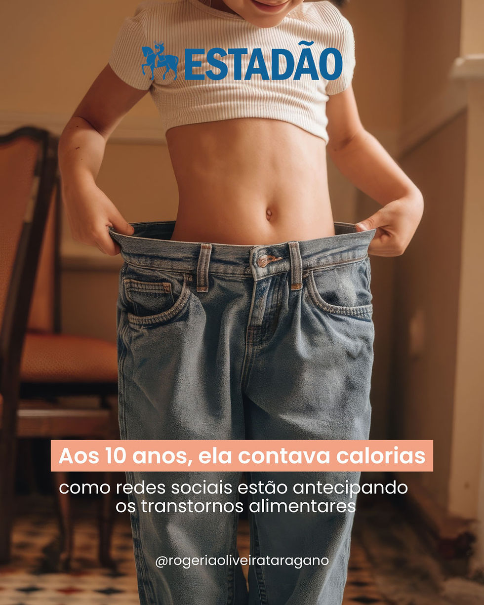 "Aos 10 anos, ela contava calorias": quando a preocupação com o corpo chega cedo demais