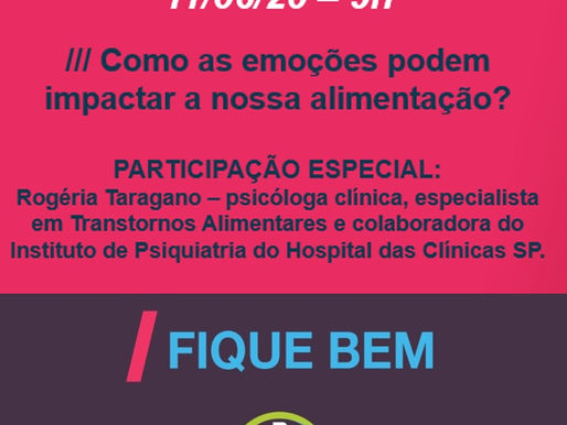 Roda de Conversa 'Fique Bem' - Bayer