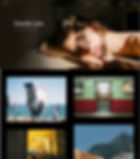 Plantilla web para portafolio de fotografia de retratos