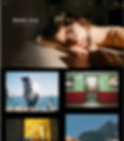 Beispiel einer Fotografie Homepage eines Fotografen.